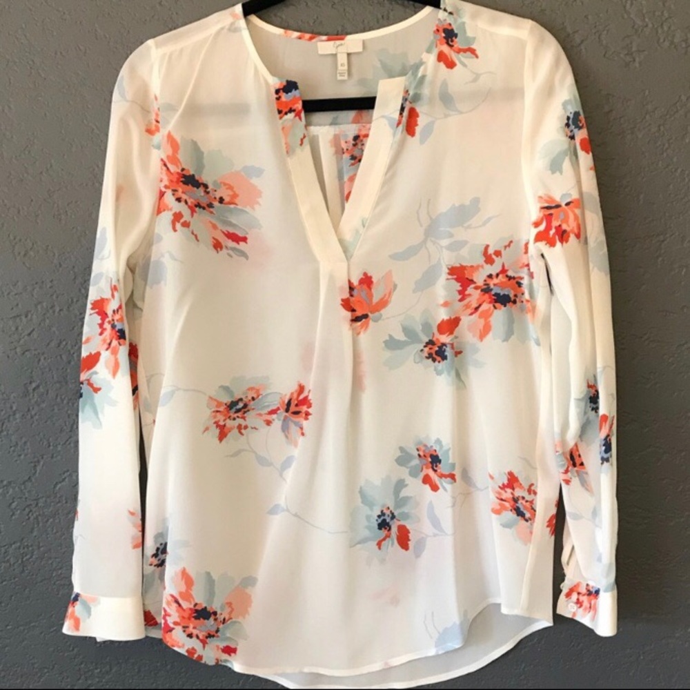 Joie silk blouse XS